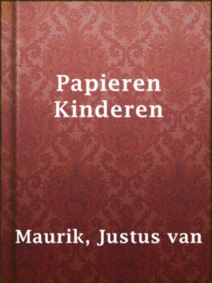 cover image of Papieren Kinderen